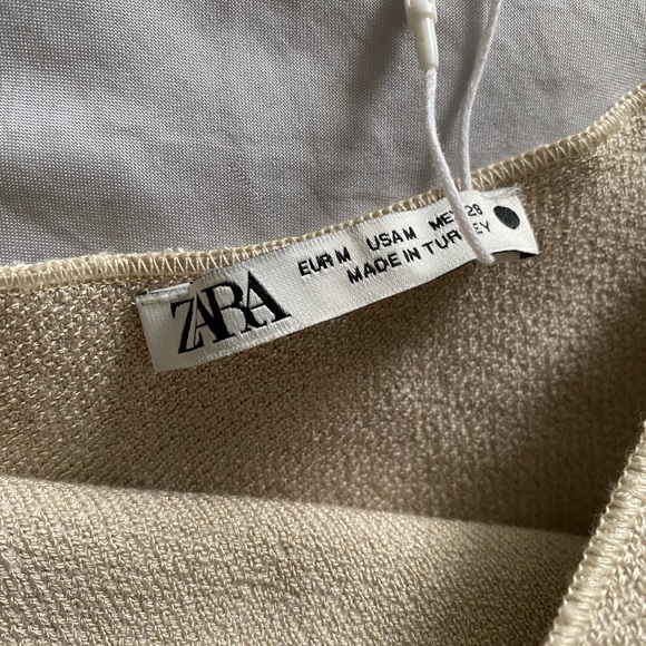 nwt Zara knit crop top M - Picture 4 of 6